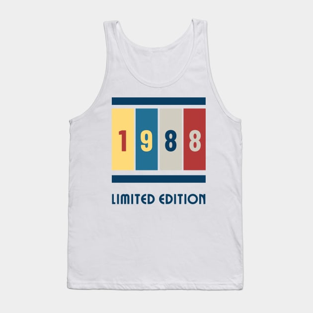 Born in the '80s Vintage Tshirt Tank Top by vukojev-alex